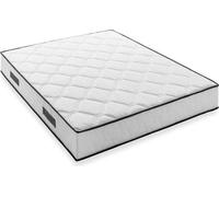 Matelas 160 x 200 cm - Hauteur 24 cm - 770 ressorts ensachés - 7 zones - Equilibré - réversible - fabriqué en Belgique - DEKO DREAM