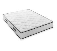 Matelas 160 x 200 cm - Hauteur 24 cm - 770 ressorts ensachés - 7 zones - Equilibré - réversible - fabriqué en Belgique - DEKO DREAM