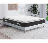 Vente-unique - Matelas 160 x 200 cm Hybride Ressorts ensachés et mémoire de Forme ép.25cm - ASTRIA Art Collection de YSMÉE