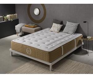 Matelas 160x190 cm Hybride BLISS COMFORT | Épaisseur 30 cm | 11 Zones de Confort | Soutien Ferme | Mousse H.R. viscoélastique & Ressorts ensachés | Ergonomique et Orthopédique | Extrêmement durable