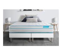 Matelas BODYZONE+ 160x200 Ressorts ensachés, visco 5 zones Ultra épaisseur