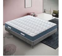 Matelas 160x200 cm à mémoire de forme 11 zones différenciées epaisseur 21 cm modèle Olympe