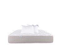 Matelas 160x200 cm, Dreamlux, 26 cm , ressorts ensachés, mousse HD, indépendance du couchage, face été/hiver + 2 Oreillers