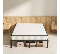 Matelas 160x200 cm, Epaisseur 16 cm, Mousse mémoire de forme,Hypoallergénique ,Mi-ferme,TUNCCO®