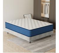 Matelas 160x200 cm,epaisseur 26 cm Ferme 7 zones de confort en mousse mémoire adaptativer,Réversible Soutien Parfait,DEWINNER