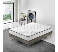 Matelas 160x200 cm- Epaisseur22 cm DEWINNER - Mousse à mémoire - Multi-Zones de confort