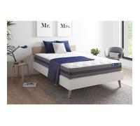 Actisom Matelas Latex et mémoire de forme 160x200 cm Maxi épaisseur 5 zones de confort
