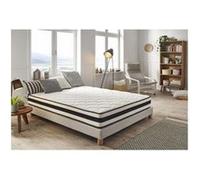 Moonia Matelas Maxim Anti-stress Hauteur +/- 21 160 X 200cm Blanc