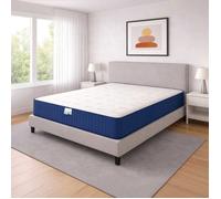 Matelas 160x200 cm Mousse Mémoire de Forme, épaisseur 16 cm, BALDIFLEX, Soutien Equilibré