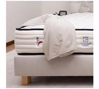 Matelas 160x200 cm patriote, ressorts ensachés, 27 cm, 10 zones de confort, indépendance du couchage, réversible, orthopédique G
