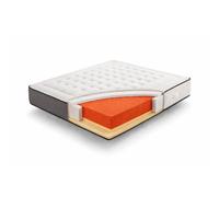 Matelas 160x200 cm Simpur Sport, mousse HR multizone haute densité, 30 cm, soutien semi-ferme, confort et maintien optimal