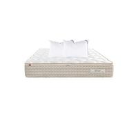 Matelas 160x200 cm, Sublime, 20 cm, mémoire de forme, ferme, face été/hiver + 2 oreillers