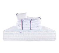 Matelas 160x200 cm, Thermotec, 24 cm, mémoire de forme, ferme, face été/hiver + 2 oreillers + couette G
