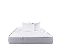 Matelas 160x200 cm, Zen, 20 cm, mémoire de forme, ferme, face été/hiver + 2 oreillers