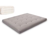 Matelas 160x200 naturel avec latex - Futon Comfort Trio Latex - Pascall Gris