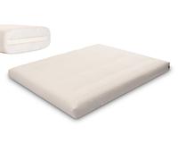 Matelas 160x200 naturel avec latex - Futon Medium Latex - Pascall Ecru