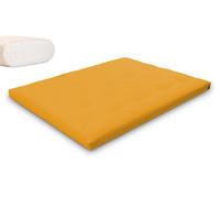 Matelas 160x200 naturel - Futon Slim Natural - Pascall Jaune