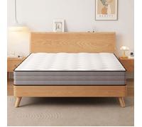 Matelas 160x200- Ressorts Ensachés + Mousse Mémoire de Forme Premium - épaisseur 20 cm - Respirant - 7 Zones - Sommeil Isolé