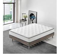 Matelas 160x200 Système 7 couches DEWINNER®-IZTOSS® Mousse à mémoire Multi-Zones de confort-22cm