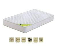 Matelas 160x200 x 21 cm + Alèse + Oreiller Visco - Ferme - Aertech+ 35 Kg/m3 HR Haute Densité - Hypoallergénique - 5 Zones de Confort G