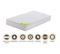 Matelas 160x200 x 21 cm - Ferme - Aertech+ 35 Kg/m3 HR Haute Densité - Hypoallergénique - 5 Zones de Confort G