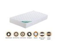 Matelas 160x200 x 21 cm - Très Ferme - Aertech+ 35 Kg/m3 HR Haute Densité - Hypoallergénique - 5 Zones de Confort G