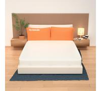 Matelas 180 x 200 cm pour lit Double, Hauteur 14 cm, en waterfoam, Tissu Aloe Vera, indéformable, hypoallergénique et Anti-acariens, fermeté Moyenne. Modèle : Plus H14