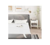 vidaXL Protège-matelas blanc 180x200 cm imperméable