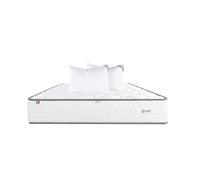 Matelas 180x200 cm,Iris,20 cm,mémoire de forme,ferme,face été/hiver + 2 oreillers