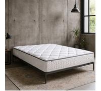Matelas 180x200 cm,Iris,20cm,mémoire de forme,indépendance du couchage,face été/hiver fabrication PORTUGAL
