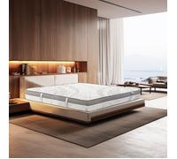 Matelas 180x200 cm,ViscoPlus,26cm,mémoire de forme,ferme,indépendance du couchage,face été/hiver