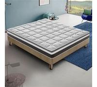 Matelas 180x200 mousse à mémoire de forme - haute densité - réversible - epaisseur 20 cm G
