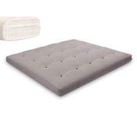 Matelas 180x200 naturel avec latex - Futon Comfort Trio Latex - Pascall Gris