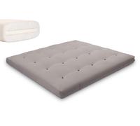 Matelas 180x200 naturel avec latex - Futon Medium Latex - Pascall Gris