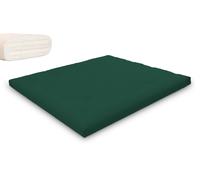 Matelas 180x200 naturel avec latex - Futon Slim Duo Latex - Pascall Vert Bouteille