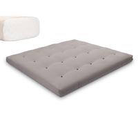 Matelas 180x200 naturel - Futon Comfort Natural - Pascall Gris