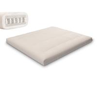 Matelas 180x200 naturel - Futon Hybrid Pocket H3 - Pascall Ecru