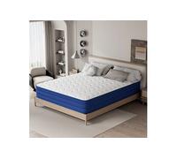 HOMAVO Matelas 180x200 Ressorts Ensachés H3 Ferme, Soutien Ergonomique 7 Zones, Matelas Orthopédique 22 cm, Hypoallergénique, Confort Hôtel