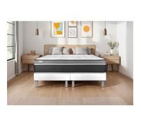 Matelas 180x220 cm Ressorts ensachés et Mémoire de forme - Vital Care