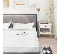 vidaXL Protège-matelas blanc imperméable 180x220 cm