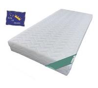 Matelas 19cm 90x190 Ferme Déhoussable - Mousse Indéformable + Oreiller Mémoire de Forme + Protège Matelas OFFERTS King of Dreams G