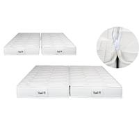 Matelas 2 x 100 x 200 Hostel M, 2x100x200, Mousse HR 35kg/m3, 19 cm