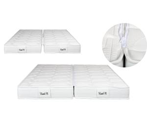 Matelas 2 x 70 x 190 Hostel M, 2x70x190, Mousse HR 35kg/m3, 19 cm