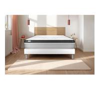 Matelas 200x200cm VITAL ERGO ressorts ensachés + Mémoire de forme maxi épaisseur 7 zones de confort
