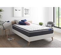 ACTISOM Matelas 200x200 Latex+Memoire de forme Maxi epaisseur 7zones de confort