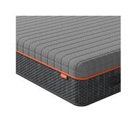 Matelas 7 zones en mousse froide Uliyati 120x200 cm H3 associant mousse mémoire gel et mousse charbon de bambou, housse respirante, certifié Öko-Tex,