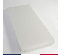 Matelas 70x160 déhoussable antibactérien 10cm made in France