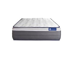 Matelas 70x200 cm - ACTISOM - Actiflex Plus - Ressorts ensachés - Mousse à mémoire de forme - Très ferme
