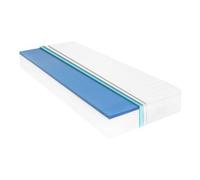 Matelas 80 X 200 Cm Mousse À Mémoire De Forme Visco 18 Cm Blanc