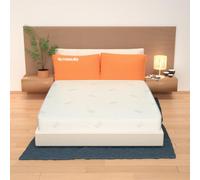 Matelas 80x190 cm, Hauteur 16 cm - WaterFoam, Tissu Silver, Hypoallergénique et Anti-acariens, rigidité Moyenne. Levante